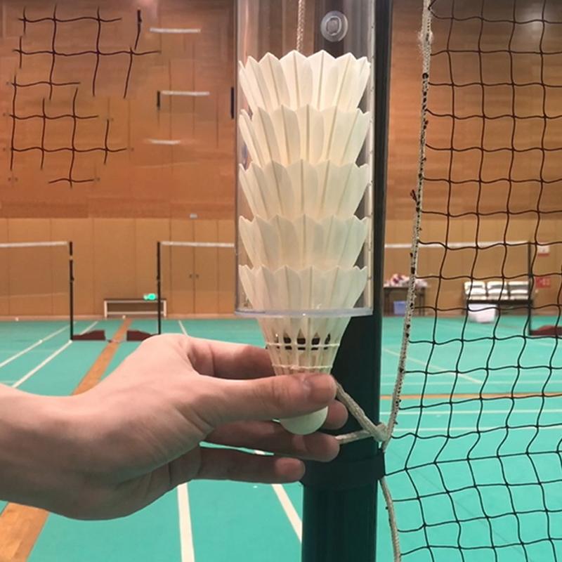 Petecas Tubo De Armazenamento  - Badminton Youtube avaliação e preço