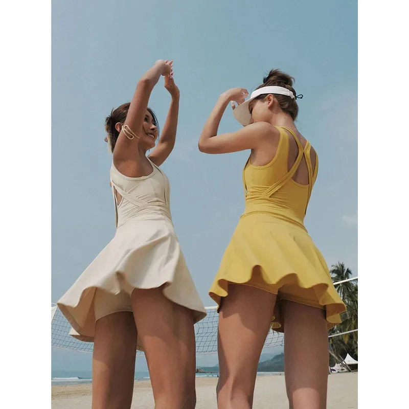 Vestido de tênis feminino sem  - Badminton Youtube avaliação e preço
