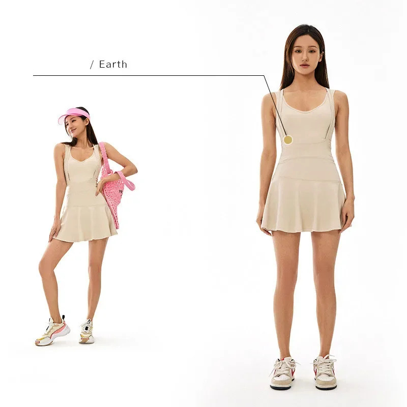 Vestido de tênis feminino sem  - Badminton Youtube avaliação e preço